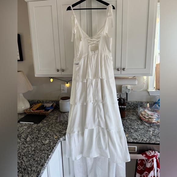 Altar'd State White Maxi Dress - Picture 3 of 8